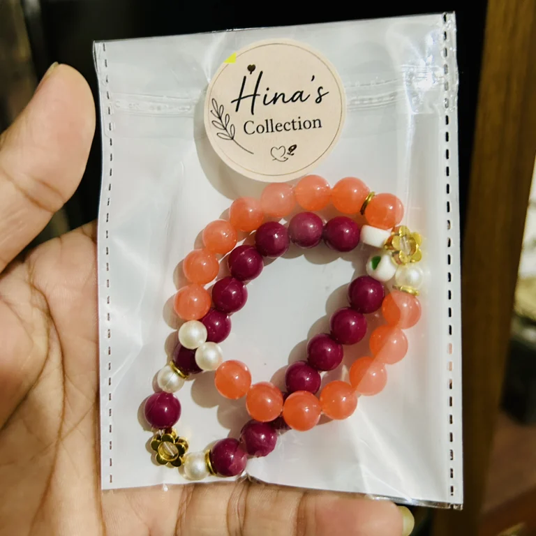 Custom Name Beaded Bracelet